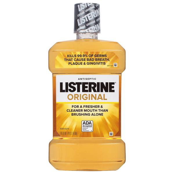 Save on Listerine Antiseptic Mouthwash Original Gold Order Online