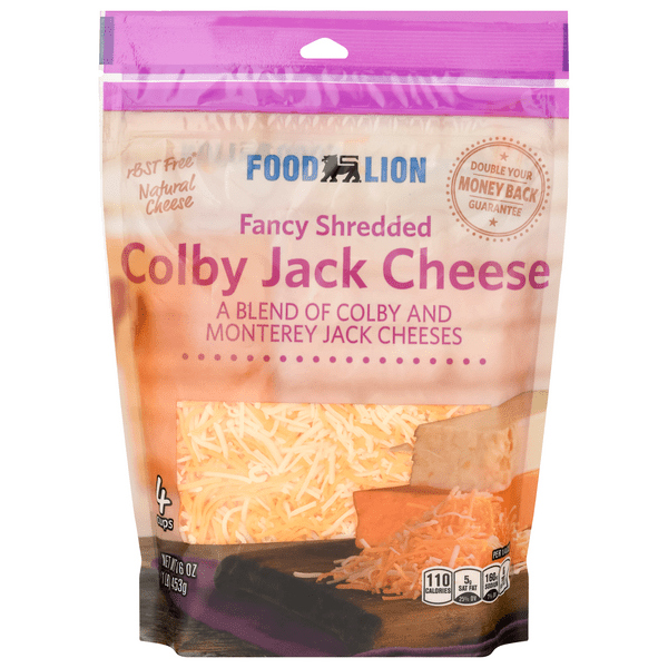 Save on Food Lion Colby Jack Cheese Fancy Shredded Order Online