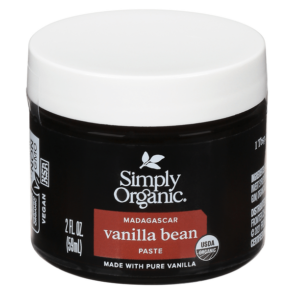 Save on Simply Organic Madagascar Vanilla Bean Paste Order Online