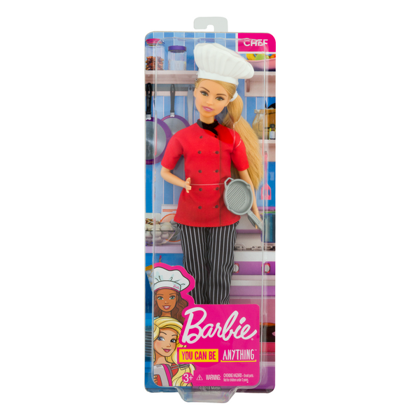 Save on Barbie Chef You Can Be Anything Doll Age 3+ Order Online