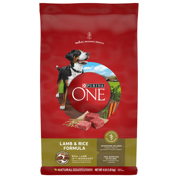 Save on Purina ONE Adult Dry Dog Food Lamb & Rice Order Online Delivery