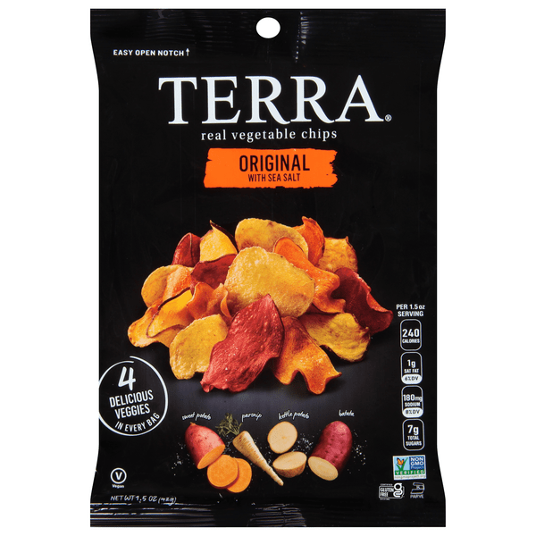 Save on Terra Real Vegetable Chips Original Sea Salt Order Online
