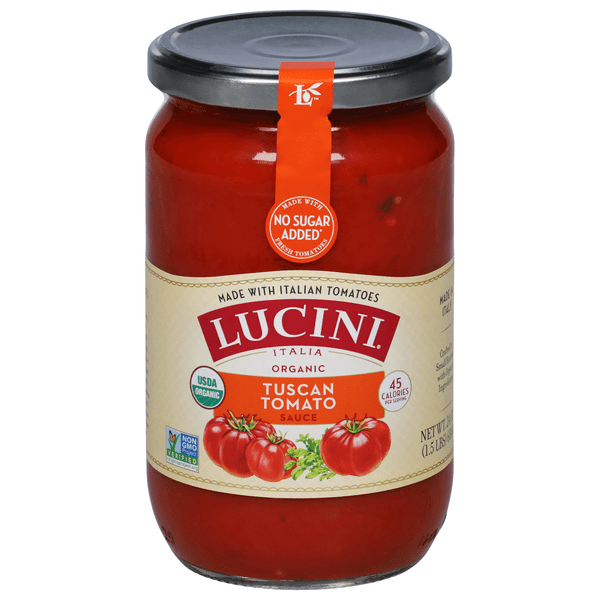 Save on Lucini Pasta Sauce Tuscan Tomato No Sugar Added Organic Order