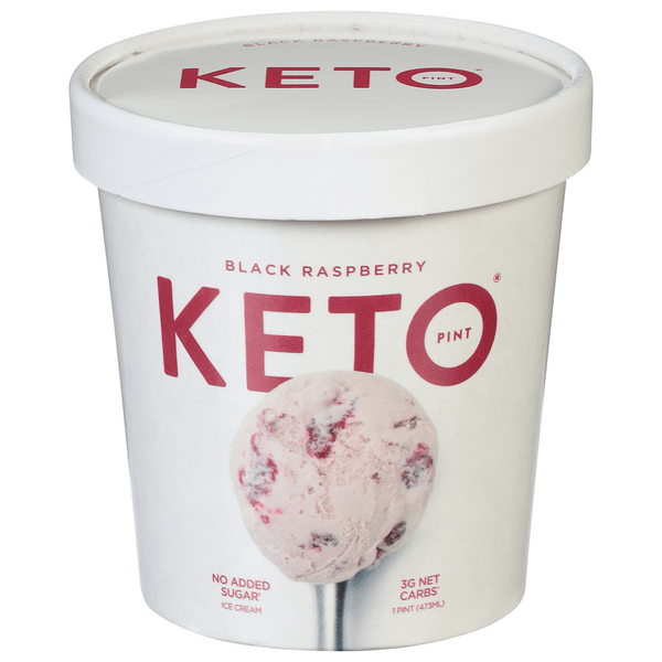 Save on Keto Pint Ice Cream Black Raspberry No Sugar Added Order Online
