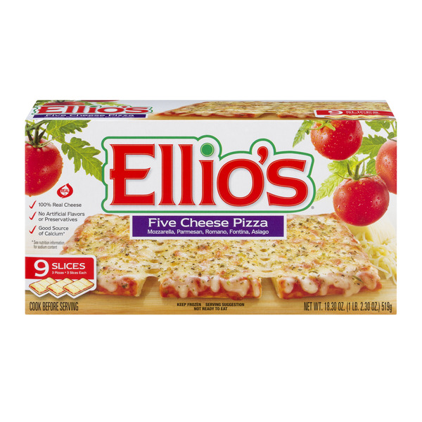 Save On Ellio's Pizza Five Cheese - 9 Slices Order Online Delivery | Giant