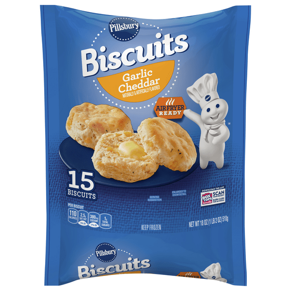 Save on Pillsbury Biscuits Garlic Cheddar 15 ct Order Online Delivery