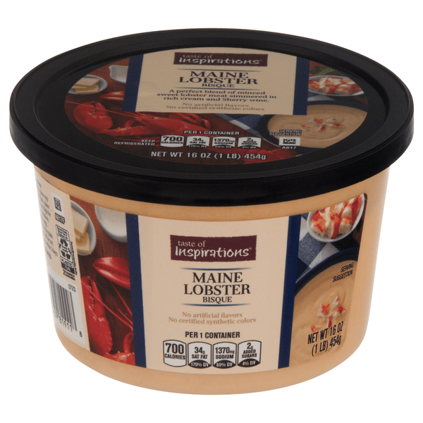 Save on Taste of Inspirations Maine Lobster Bisque Order Online