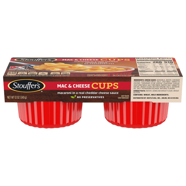 Save on Stouffer's Mac Cups Classic Mac & Cheese 2 ct Order Online