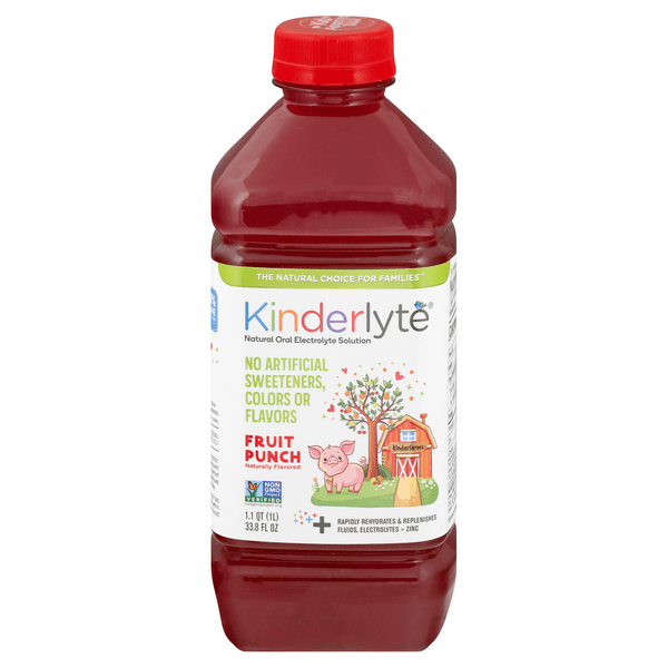 Save on Kinderlyte Oral Electrolyte Solution Fruit Punch Order Online