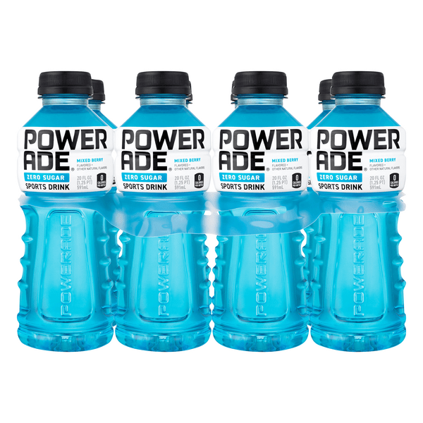 Save on POWERADE ZERO Sugar Sports Drink Mixed Berry 8 pk Order