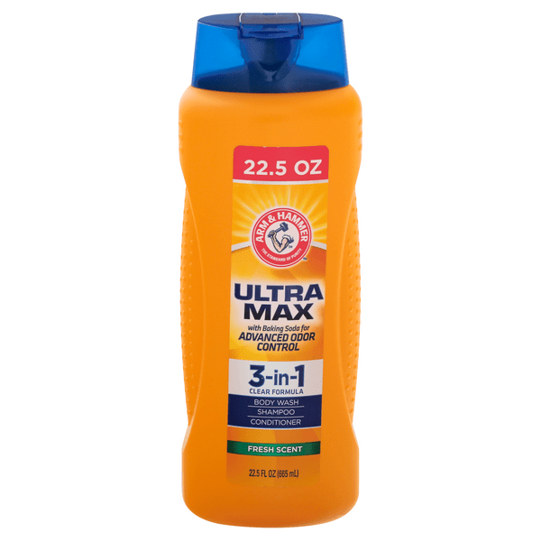 Save on Arm & Hammer Ultra Max 3in1 Body Wash Shampoo & Conditioner Fresh Scent Order Online