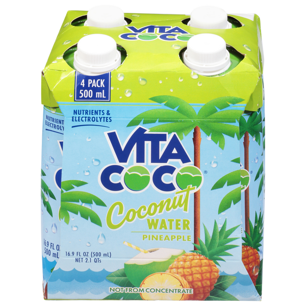 Save on Vita Coco Coconut Water Pineapple 4 pk Order Online Delivery Giant