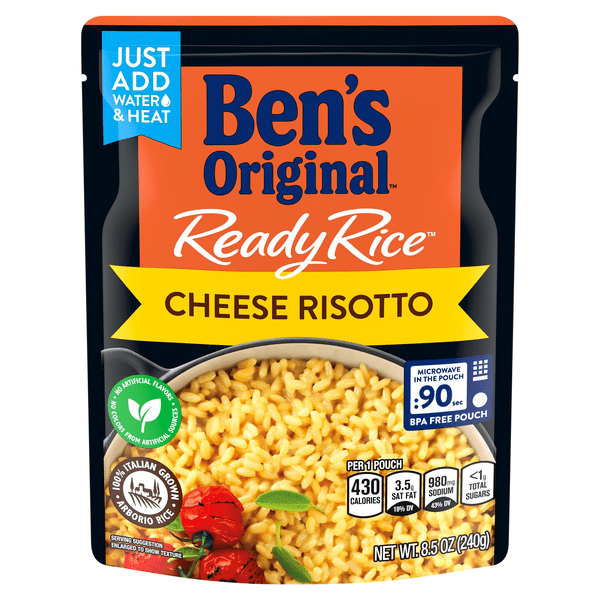 Save on Ben's Original 90 Second Ready Rice Cheese Risotto Order Online