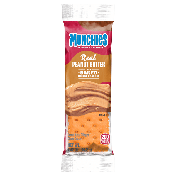 Save on Munchies Cheese Flavored Sandwich Crackers Peanut Butter Order Online Delivery Giant