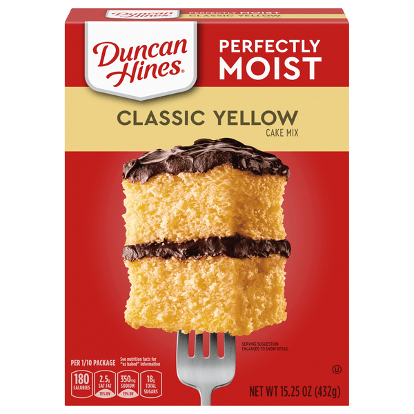 Save on Duncan Hines Perfectly Moist Cake Mix Classic Yellow Order