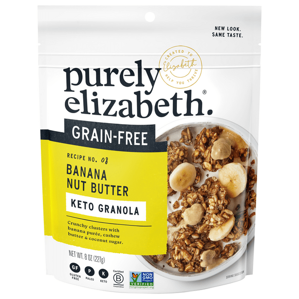 Save on Purely Elizabeth Keto Granola Banana Nut Butter Grain Free