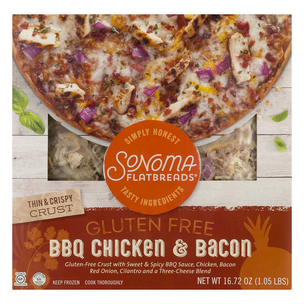 Sonoma Flatbreads Gluten Free Pepperoni Pizza, Marinara, 48 OFF