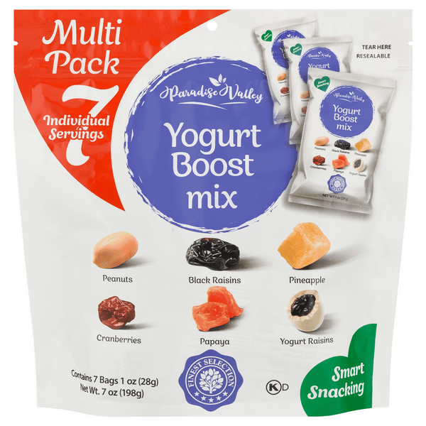 Save on Paradise Valley Smart Snacking Yogurt Boost Mix 7 ct Order