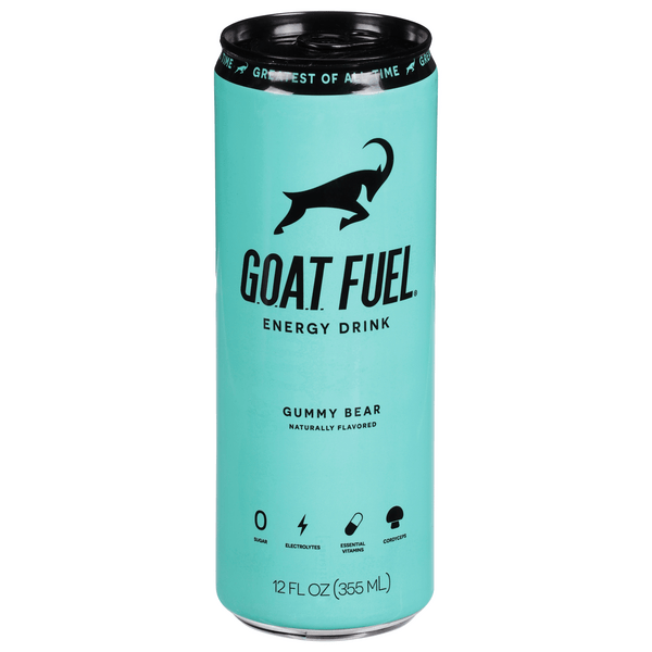 Save on G.O.A.T. Fuel Gummy Bear Energy Drink Order Online Delivery MARTIN'S