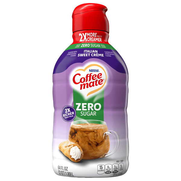 Save on Nestle Coffeemate Flavored Coffee Creamer Italian Sweet Creme