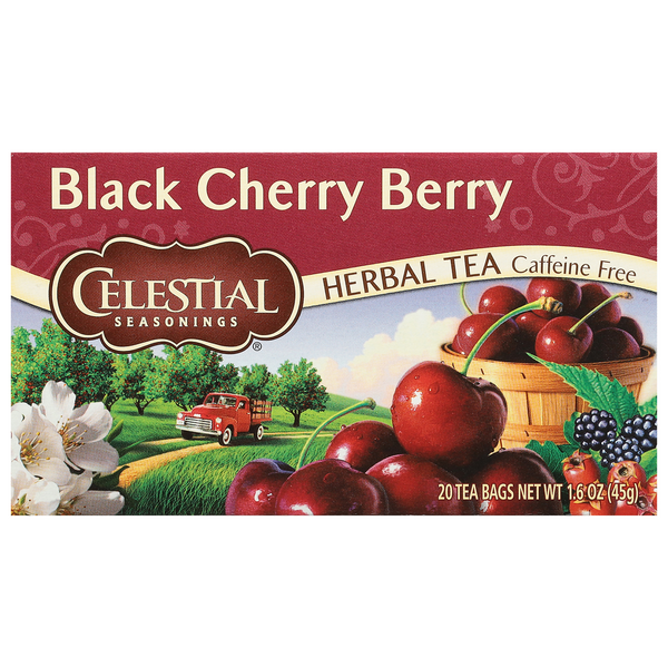 Save on Celestial Seasonings Black Cherry Berry Herbal Tea Bags