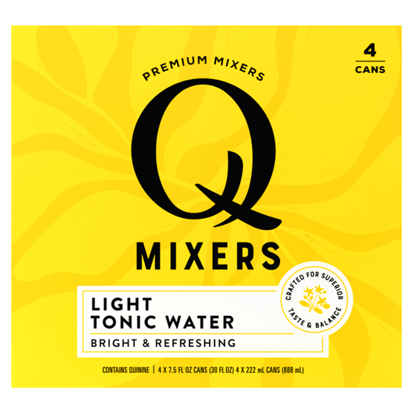 Save on Q Light Tonic Water 4 pk Order Online Delivery Stop & Shop