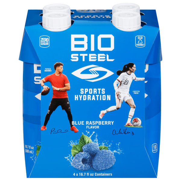 Save on BioSteel Sports Hydration Drink Blue Raspberry 4 pk Order