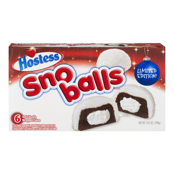 Save on Hostess Holiday SnoBalls Limited Edition 6 ct Order Online