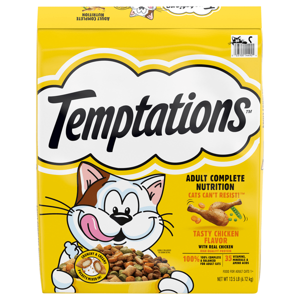 Save on Temptations Complete Nutrition Tasty Chicken Adult Dry Cat Food