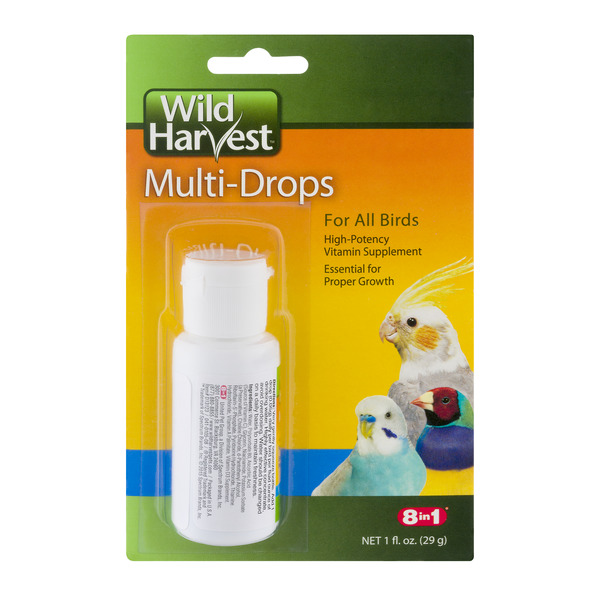 Save on Wild Harvest MultiDrops For All Birds HighPotency Vitamin Supplement Order Online