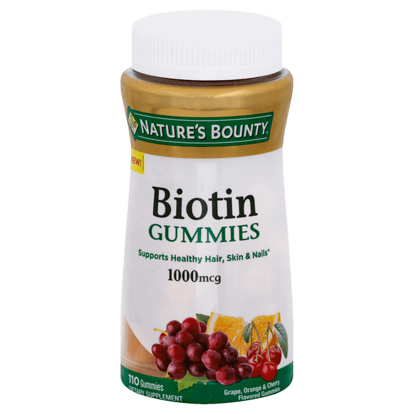 Save on Nature's Bounty Biotin 1000 mcg Gummies Order Online Delivery
