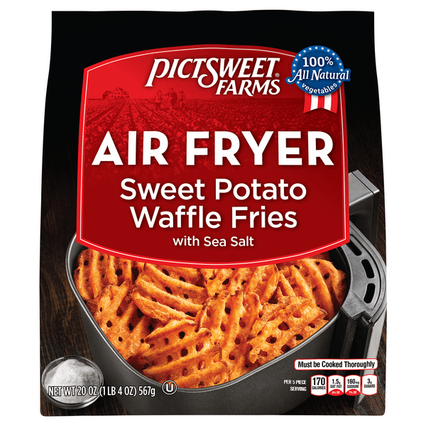 Save on Pictsweet Farms Air Fryer Sweet Potato Waffle Fries with Sea