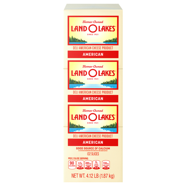Save on Land O Lakes White Deli American Cheese Product PreSliced