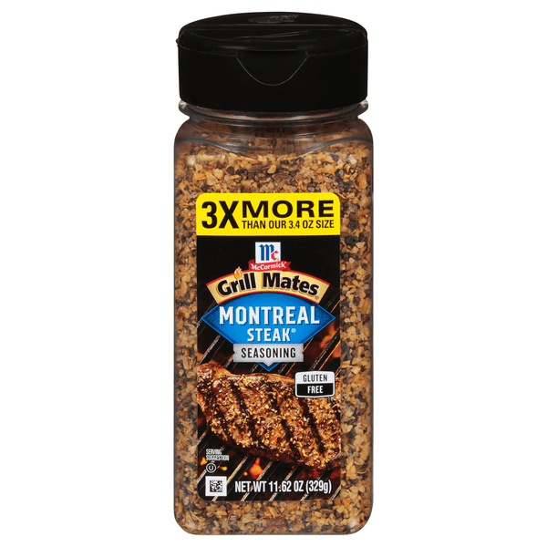Save on McCormick Grill Mates Montreal Steak Seasoning Gluten Free