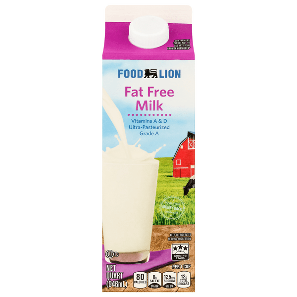 Save on Food Lion Milk Fat Free Order Online Delivery Food Lion