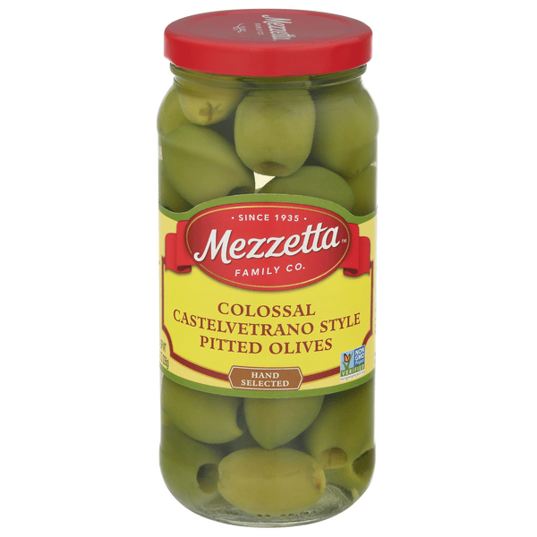 Save on Mezzetta Castelvetrano Style Olives Colossal Pitted Order