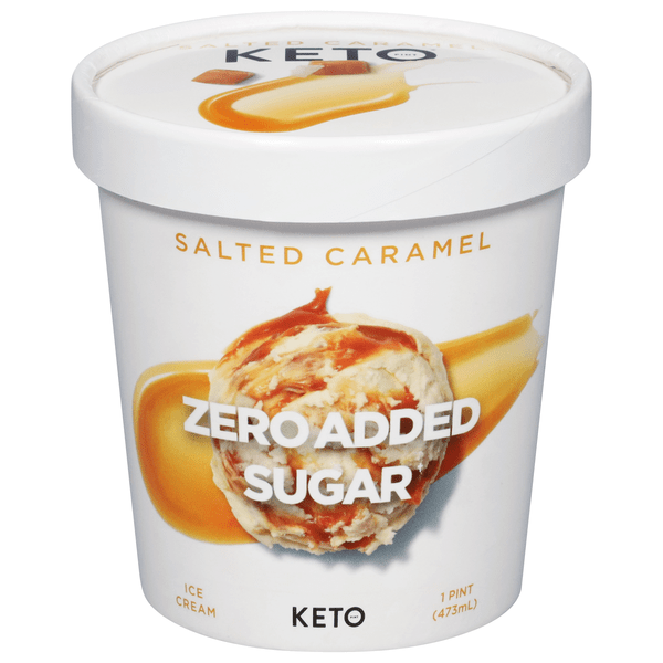 Save on Keto Pint Ice Cream Sea Salt Caramel No Sugar Added Order