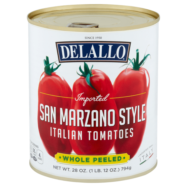 Save on DeLallo Tomatoes Italian San Marzano Style Whole Peeled Order Online Delivery Stop & Shop