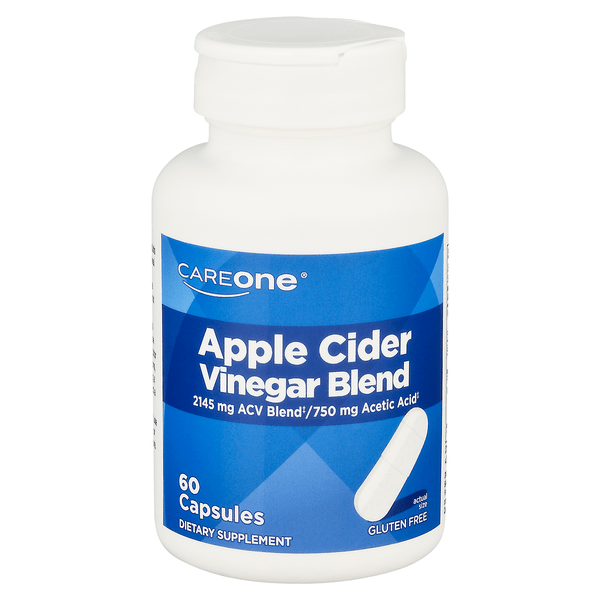 Save on CareOne Apple Cider Vinegar Blend Capsules Gluten Free Order Online Delivery Stop & Shop