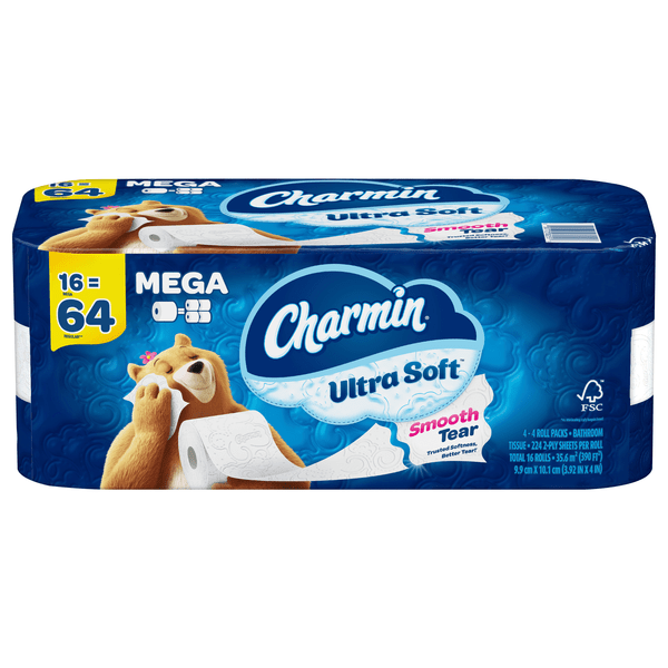 Save on Charmin Ultra Soft Mega Roll 2Ply Toilet Paper Order Online