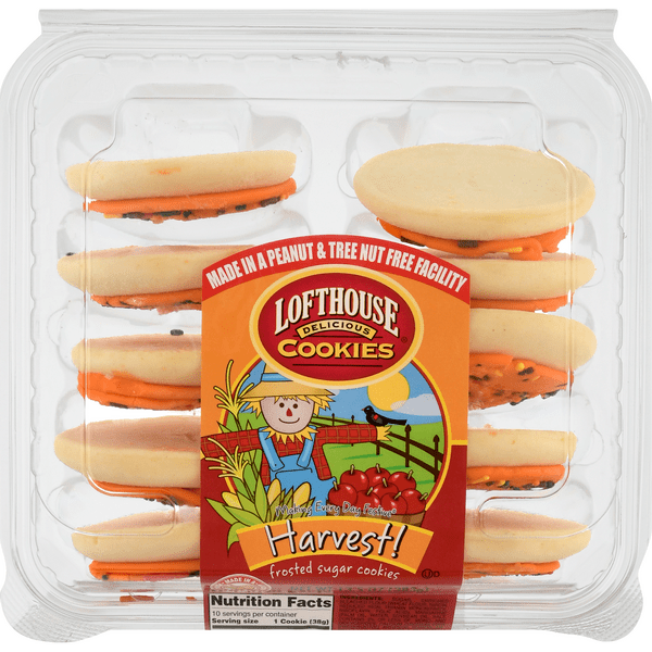 Save on Lofthouse Frosted Sugar Cookies Harvest 10 ct Order Online