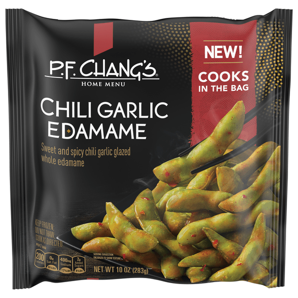 Save on P.F. Chang's Home Menu Chili Garlic Edamame Frozen Order Online