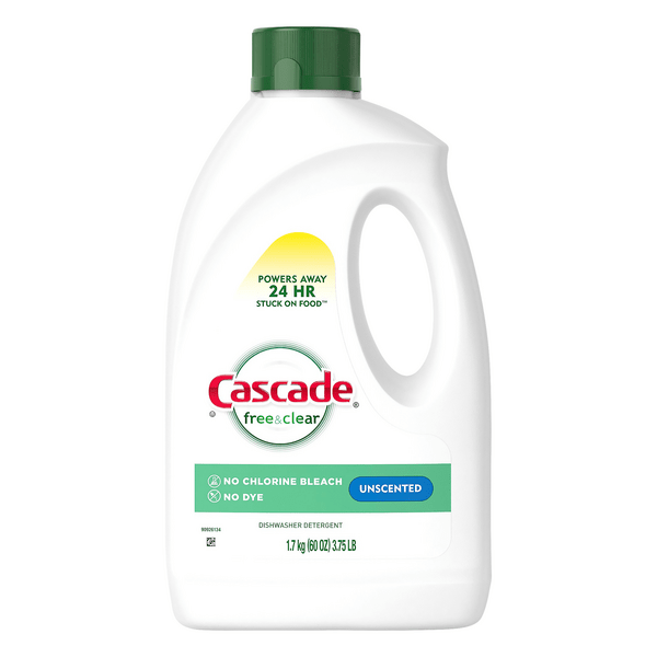Cascade Advanced Power Liquid Dishwasher Detergent, Fresh Scent, 125 Fl