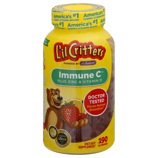 Save on L'il Critters Immune C Gummy Bears Supplement Plus Zinc