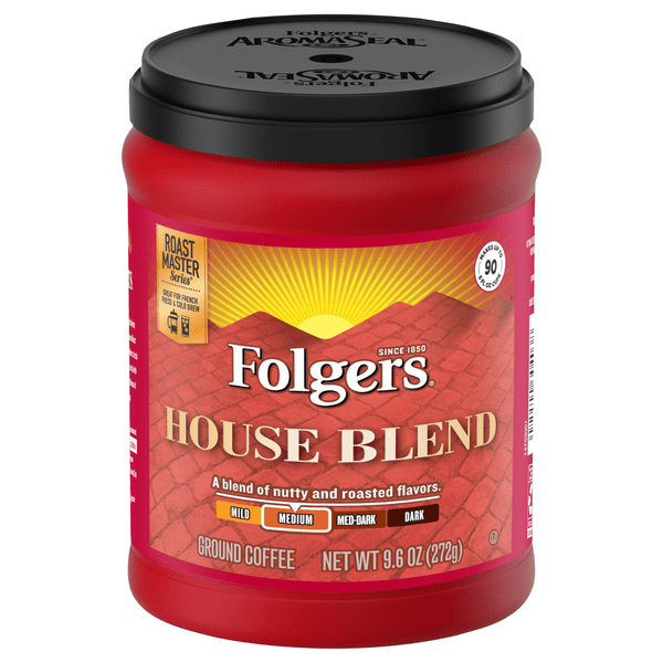 Save on Folgers House Blend Medium Roast Coffee (Ground) Order Online