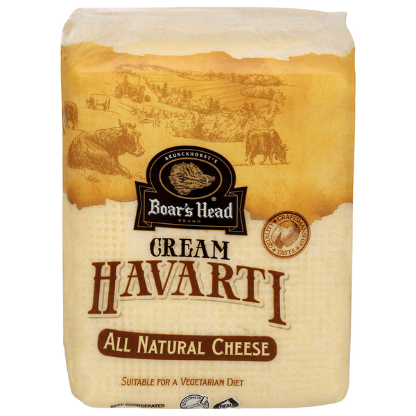 Save on Boar's Head Deli Havarti Cheese Cream (Reg Sliced) Order Online Delivery Stop & Shop