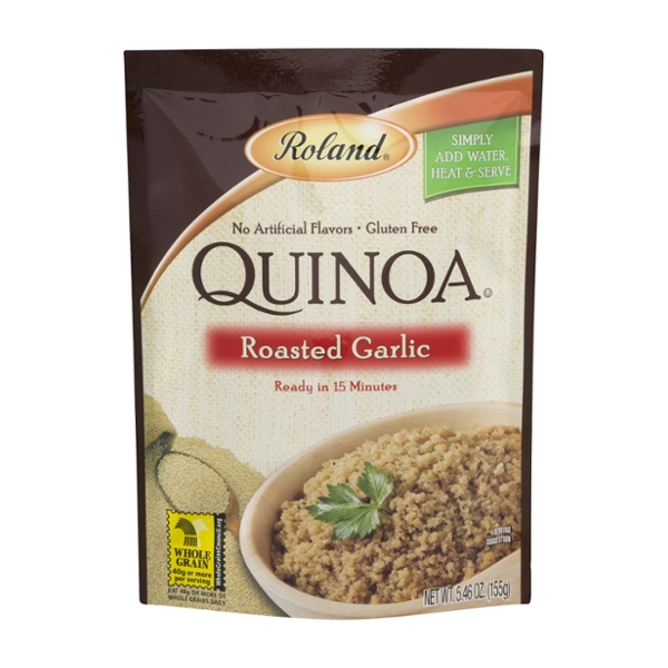Save on Roland Quinoa Roasted Garlic Gluten Free All Natural Order