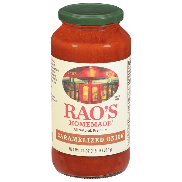 Save on Rao's Homemade Pasta Sauce Caramelized Onion All Natural Order Online Delivery Stop & Shop