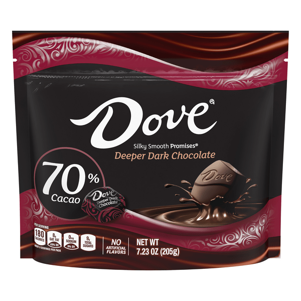 Save on DOVE Promises Deeper Dark Chocolate Candy 70 Cacao Order