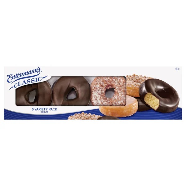 Save on Entenmann's Variety Pack Donuts 8 ct Order Online Delivery